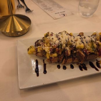 Catherine's Restaurant - Jerk chicken bruschetta - Caribbean Near Me - Laurel, Maryland