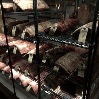 Jacobs & Co. Steakhouse - meat locker - Steakhouses Near Me - Toronto, Ontario