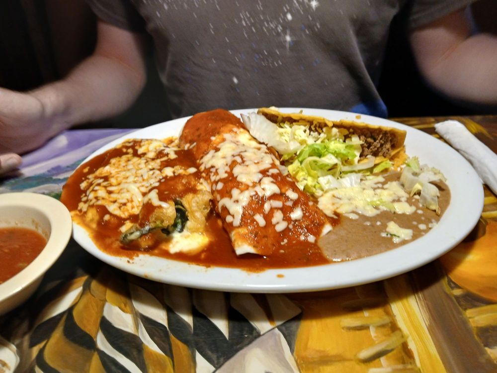 Food from Entre Amigos