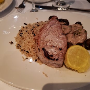 Atlantic Fish - Seared Tuna with rice & mushroom - Seafood Near Me - Boston, Massachusetts Atlantic Fish - Seared Tuna with rice & mushroom - Seafood Near Me - Boston, Massachusetts