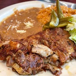 Tacos La Barca In Williams - Carnitas plate - best carnitas anywhere!