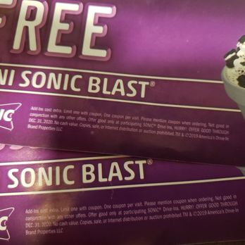 Sonic Drive-In - Yep... these expired the day before. What a lovely way to start out 2021. - Burgers Near Me - Olympia, Washington Sonic Drive-In - Yep... these expired the day before. What a lovely way to start out 2021. - Burgers Near Me - Olympia, Washington