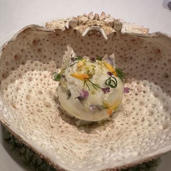 Restaurant Gordon Ramsay - A very fluffy sea food dish' - French Near Me - London, XGL