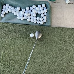 The Quarry at Crystal Springs - Artificial green at driving range