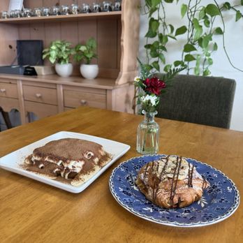 Classics Cafe & Flower Shop - Tiramisu and Chocolate Croissant - Florists Near Me - Cypress, California Classics Cafe & Flower Shop - Tiramisu and Chocolate Croissant - Florists Near Me - Cypress, California