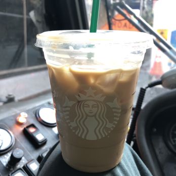 Starbucks - Iced Blonde Vanilla Latte - Coffee & Tea Near Me - New York, New York Starbucks - Iced Blonde Vanilla Latte - Coffee & Tea Near Me - New York, New York
