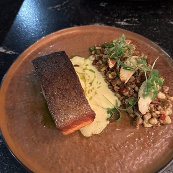 Saint & Second - Skuna Bay Salmon - New American Near Me - Long Beach, California
