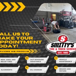 Smitty's Tire and Truck Service - Services