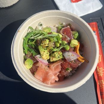Dockside Fish - Tuna Poke Bowl - Seafood Near Me - San Diego, California