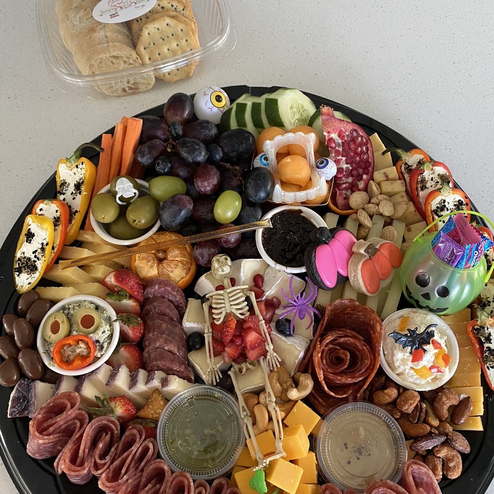 Sample and Savor - Halloween charcuterie !! - Caterers Near Me