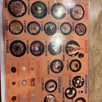 Sanukiya - Menu - Japanese Near Me - Paris, 75