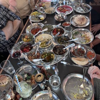 Laser Wolf - The aftermath - even with conservative ordering, we always take home leftovers! - Middle Eastern Near Me - Philadelphia, Pennsylvania