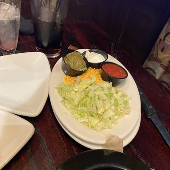 Houlihan's - The fajita condiments Steak and Chicken Fajitas (ARCHIVED - Bars Near Me - Paramus, New Jersey