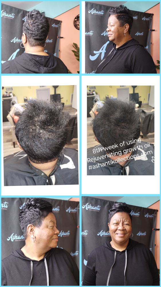 Ashanti's Hair Care Logo