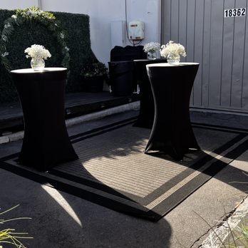 The Warehouse - Patio post decorated prior to ceremony. - Venues & Event Spaces Near Me - Huntington Beach, California The Warehouse - Patio post decorated prior to ceremony. - Venues & Event Spaces Near Me - Huntington Beach, California