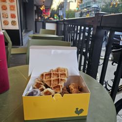 Chicken Box - Crispy Chicken and Waffle