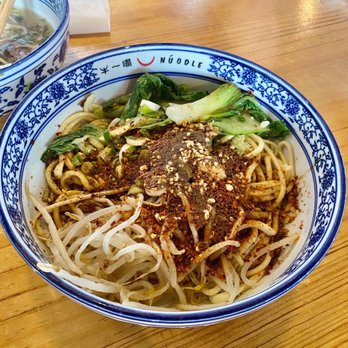 Nuodle - Vegetarian Stir Fry Hand-Pulled Noodles @nom.yum - Chinese Near Me - Bellevue, Washington