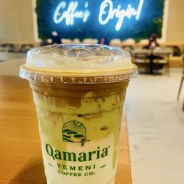 Pistachio latte Pistachio latte