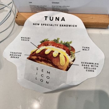 Semicolon Cafe - Tuna melt specialty sandwich - Coffee & Tea Near Me - Bellevue, Washington Semicolon Cafe - Tuna melt specialty sandwich - Coffee & Tea Near Me - Bellevue, Washington