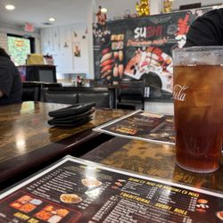 Emma's Asian 1 - Inside restaurant across from sushi bar