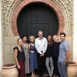 Harry I Aronowitz, DMD - Dr. and Mrs. A standing with several of the graduate students he taught at USC.