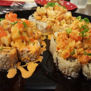 Cafe De Taipei - Not sure what the rolls were, but it tasted good. - Sushi Bars Near Me - Edmond, Oklahoma