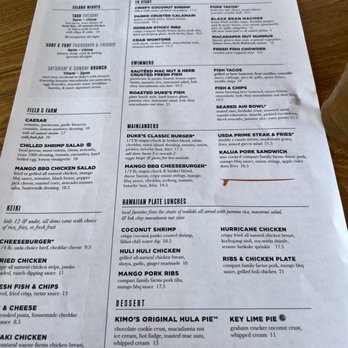 Duke's Malibu - Menu - New American Near Me - Malibu, California Duke's Malibu - Menu - New American Near Me - Malibu, California