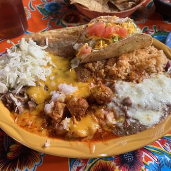La Posta de Mesilla - The combination plate - Mexican Near Me - Mesilla, New Mexico