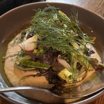Tartuca - White bean purée salad - Italian Near Me - Portland, Oregon Tartuca - White bean purée salad - Italian Near Me - Portland, Oregon