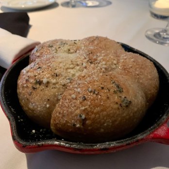 Steak 48 - Parmesan rolls @feisty.eats - Steakhouses Near Me - Charlotte, North Carolina
