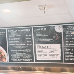 Menu Menu