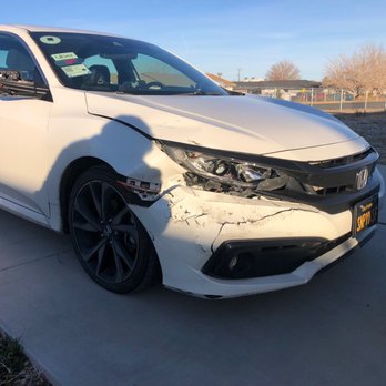 Gerber Collision & Glass - Original state of damage prior to repair with Gerber. - Body Shops Near Me - Hesperia, California
