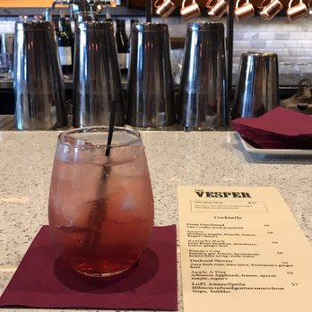The Vesper - LoFi AmaroSpritz, a nice bubbly drink - Cocktail Bars Near Me - Campbell, California The Vesper - LoFi AmaroSpritz, a nice bubbly drink - Cocktail Bars Near Me - Campbell, California