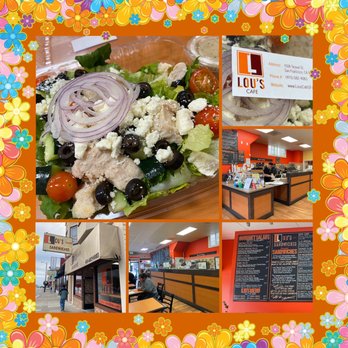 Lou's Cafe - Montage of images from Lou's Cafe - Breakfast & Brunch Near Me - San Francisco, California Lou's Cafe - Montage of images from Lou's Cafe - Breakfast & Brunch Near Me - San Francisco, California