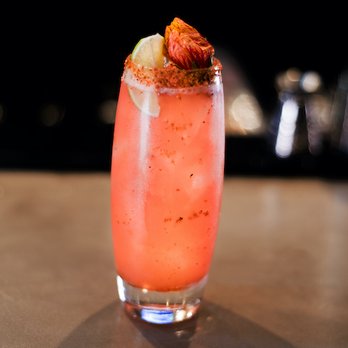 Dog Haus Biergarten - BLIND MELON - vodka, watermelon, rhubarb, lime, chili lime salt - Burgers Near Me - Gilbert, Arizona Dog Haus Biergarten - BLIND MELON - vodka, watermelon, rhubarb, lime, chili lime salt - Burgers Near Me - Gilbert, Arizona