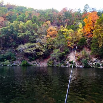 Beavers Bend State Park - The leaves in early fall right when they were starting to turn - Parks Near Me - Broken Bow, Oklahoma