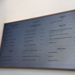Menu Menu