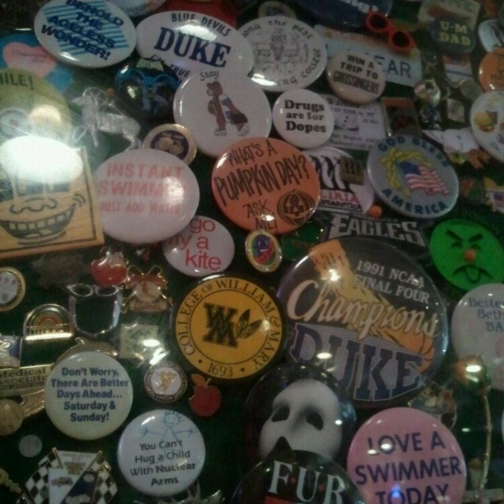 Dain's Place - Cool pins on the wall - American Near Me - Durham, North Carolina