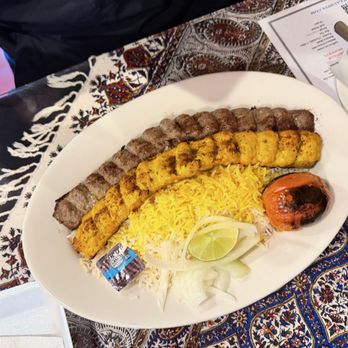 Caspian Grill - Mix Koobideh and Rice - Persian/Iranian Near Me - Austin, Texas Caspian Grill - Mix Koobideh and Rice - Persian/Iranian Near Me - Austin, Texas