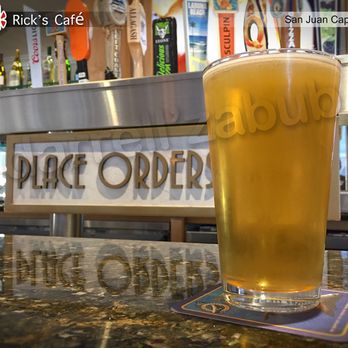 Rick's Cafe - Del Mar St Lager from the Left Coast Brewing Co. | Happy Hour (M-Thu; 3pm - 6:30pm) - American Near Me - San Juan Capistrano, California