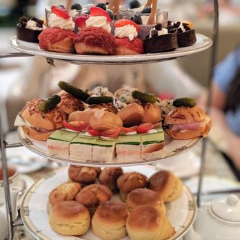 Palm Court - Afternoon tea spread - Bars Near Me - Chicago, Illinois