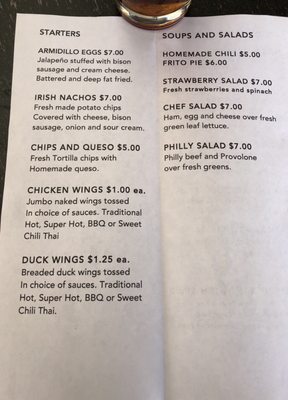 Menu photo 2 Bobs Off Square Bar & Grill Granbury, TX Menu photo 2 Bobs Off Square Bar & Grill Granbury, TX