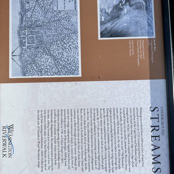 Wilmington Riverwalk - History of the underground streams - Parks Near Me - Wilmington, North Carolina Wilmington Riverwalk - History of the underground streams - Parks Near Me - Wilmington, North Carolina