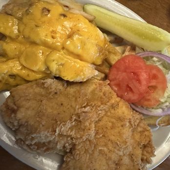 Texas Roadhouse - Chicken Sandwich & Cheese Fries (so good!) - Steakhouses Near Me - Teterboro, New Jersey Texas Roadhouse - Chicken Sandwich & Cheese Fries (so good!) - Steakhouses Near Me - Teterboro, New Jersey