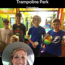 Launch Trampoline Park - Launch trampoline park fun on a hot summer afternoon.