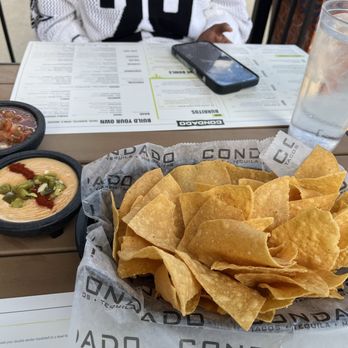 Condado Tacos - Chips with salsa and queso - Bars Near Me - Mason, Ohio