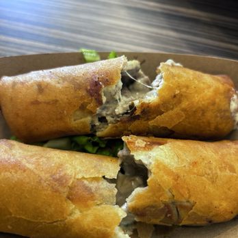Yummi Banh Mi Street Side Cafè - Off menu Philly cheesesteak eggroll - Vietnamese Near Me - Salisbury, North Carolina Yummi Banh Mi Street Side Cafè - Off menu Philly cheesesteak eggroll - Vietnamese Near Me - Salisbury, North Carolina