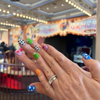 Nails Please - Nail design (Toy Story theme) - Nail Salons Near Me - Fremont, California Nails Please - Nail design (Toy Story theme) - Nail Salons Near Me - Fremont, California