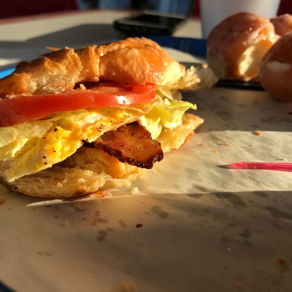 Donut Star - Croissant breakfast sandwich combo! - Donuts Near Me - Orange, California Donut Star - Croissant breakfast sandwich combo! - Donuts Near Me - Orange, California
