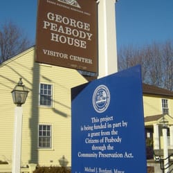 The George Peabody House Museum - Exterior of the George Peabody House Museum